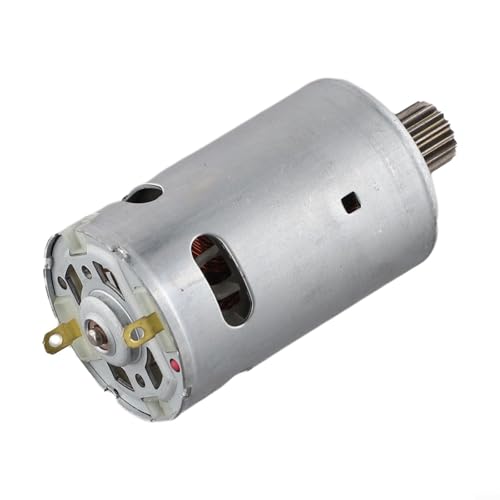 Besttoolifes RS550 14,4 V Gleichstrommotor mit 16 Zähnen 11,5 mm Getriebe für Akku-Ratschenschlüssel oder Bohrmaschine, Metallkonstruktion mit Lüfter für längere Lebensdauer bei Besttoolifes RS550 14,4 V Gleichstrommotor mit 16 Zähnen 11,5 mm Getriebe für Akku-Ratschenschlüssel oder Bohrmaschine, Metallkonstruktion mit Lüfter für längere Lebensdauer bei von Besttoolifes