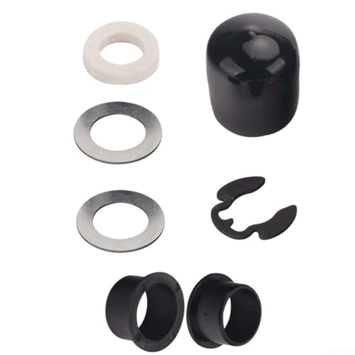 Besttoolifes Rasenmäher-Spannbuchsen-Set mit Staubdichtungskappe und Abstandshaltern, kompatibel mit Scotts Riding Modellen 180/240/260/285/320/325/345 GX255 GX325 GX345 GX355 LX172-LX289 355D X324 von Besttoolifes