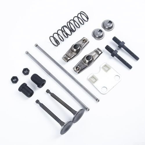 Besttoolifes Rasenmäher-Ventil-Wippenarm-Schiebestangenführungsplatten-Set mit 17-teiligem Set für GX160 GX200-Motoren 5,5 PS 6,5 PS von Besttoolifes