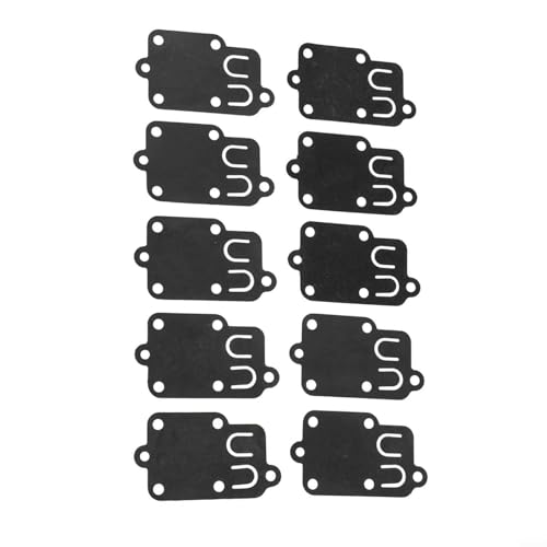 Besttoolifes Rasenmäher Vergaser Membran Dichtungssatz Kompatibel mit Pulsa Jet Modellen 270026 272538 272538S 272637 10er-Pack Ersatzteile für Gartenmäher Wartung von Besttoolifes