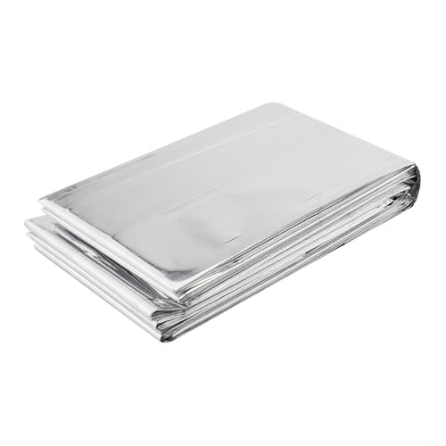 Besttoolifes Reflektierende Folie für Pflanzen, silberfarbene Mylar-Folie, 210 x 130 cm - 160 cm, hohe reflektierende Abdeckfolie, Pflanzenwachstum, Mylar-Folie, Sonnen-Reflexfolie, Gewächshaus (140 von Besttoolifes