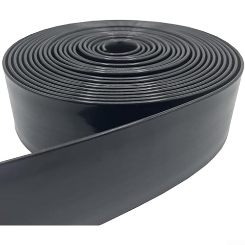Besttoolifes Reparaturgurte für Gartenmöbel, 6,8 m lang, PVC-Ersatz-Gurtband für Pool, Strand, Lounge, Stuhl mit Installationsset, mehrere Farben erhältlich (schwarz) von Besttoolifes