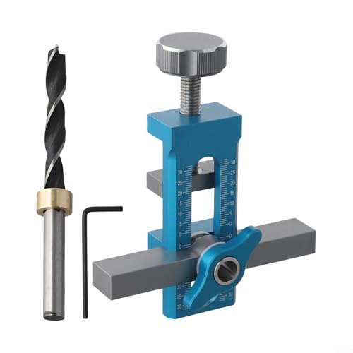 Besttoolifes Schranktür-Installationsvorrichtung, Aluminiumlegierung, verstellbarer Montage-Locator mit Klemme und Bohrführung für Kleiderschrank Schrank und rahmenlose Frontrahmen Besttoolifes Schranktür-Installationsvorrichtung, Aluminiumlegierung, verstellbarer Montage-Locator mit Klemme und Bohrführung für Kleiderschrank Schrank und rahmenlose Frontrahmen von Besttoolifes