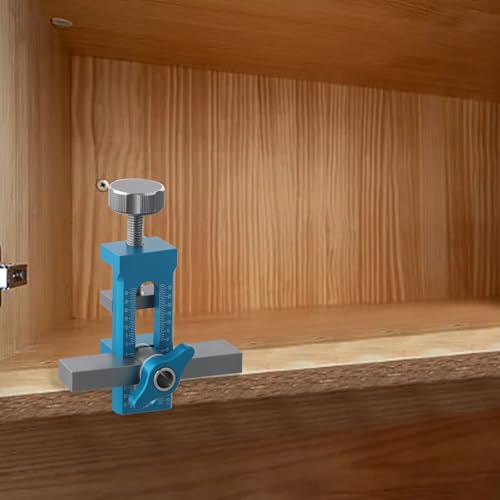 Besttoolifes Schranktür-Installationsvorrichtung, Aluminiumlegierung, verstellbarer Montage-Locator mit Klemme und Bohrführung für Kleiderschrank Schrank und rahmenlose Frontrahmen Besttoolifes Schranktür-Installationsvorrichtung, Aluminiumlegierung, verstellbarer Montage-Locator mit Klemme und Bohrführung für Kleiderschrank Schrank und rahmenlose Frontrahmen von Besttoolifes