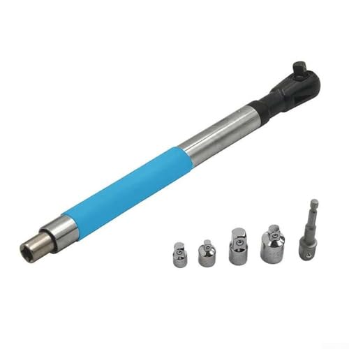 Besttoolifes Schraubenschlüssel Extender Drehmomentwerkzeug, hohes Drehmoment Schraubenschlüssel Extender Werkzeug, mit schlankem Hals-Design, 1/2-Zoll-Antriebs-Stecknuss kompatibel, langer Griff von Besttoolifes