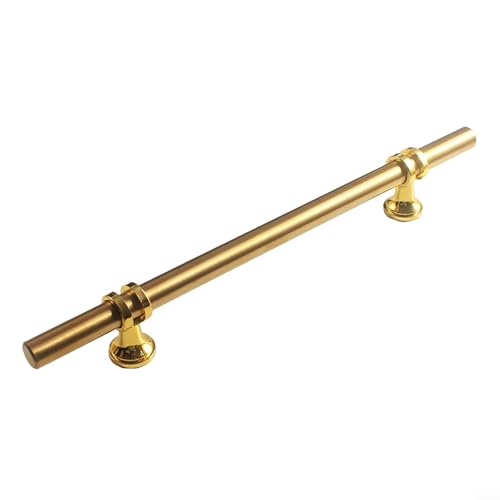 Besttoolifes T-förmiger Edelstahl-Türgriff mit goldfarbenem Finish, für Schrank, Schublade, Kleiderschrank, Möbel, Hardware, 100 mm, 150 mm, 200 mm, 250 mm, 300 mm Besttoolifes T-förmiger Edelstahl-Türgriff mit goldfarbenem Finish, für Schrank, Schublade, Kleiderschrank, Möbel, Hardware, 100 mm, 150 mm, 200 mm, 250 mm, 300 mm von Besttoolifes