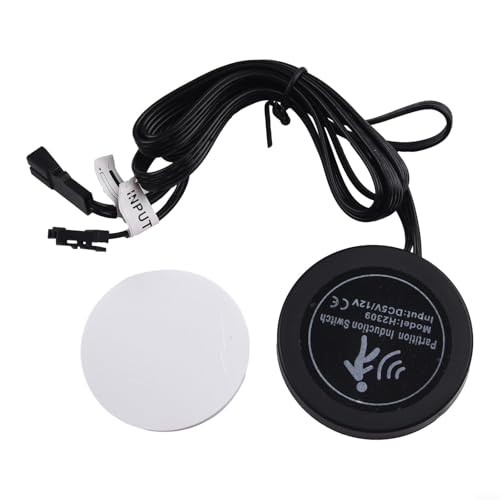 Besttoolifes Touch-Sensor-Schalter, kompatibel mit Holzpaneel, LED-Lichtsteuerung, 12 V-24 V, funktioniert durch Holz, Glas, Acryl, Küche, Kleiderschrank, Schrank (Touch-Schalter) von Besttoolifes