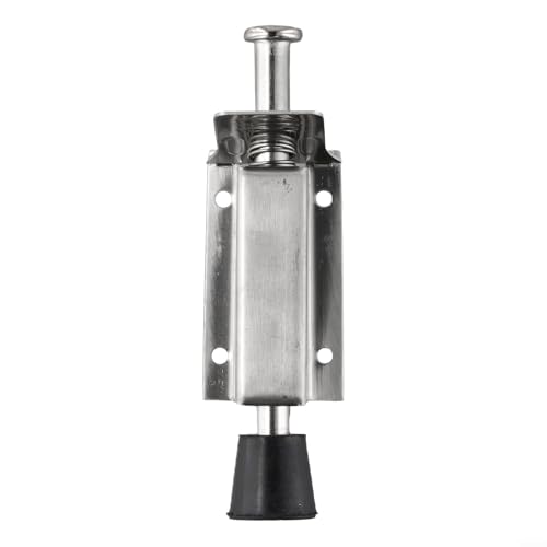 Besttoolifes Türstopper aus Edelstahl, Fußbedienung, bequem zu halten, für Garage und Zuhause (140 mm) von Besttoolifes