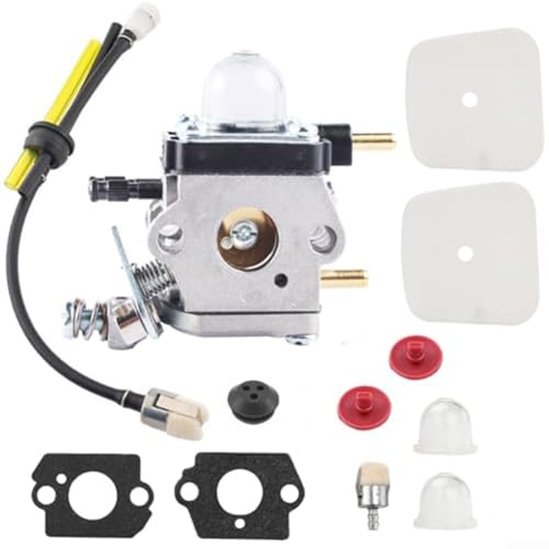 Besttoolifes Vergaser-Kit mit Luftfilterschlauch für 7222 7222E 7222M 7225 7230 Modelle C1U-K54A Gartenfräse inkl. Kraftstoffschlauch Benzinfilter Set Dichtungen Primerlampen Besttoolifes Vergaser-Kit mit Luftfilterschlauch für 7222 7222E 7222M 7225 7230 Modelle C1U-K54A Gartenfräse inkl. Kraftstoffschlauch Benzinfilter Set Dichtungen Primerlampen von Besttoolifes