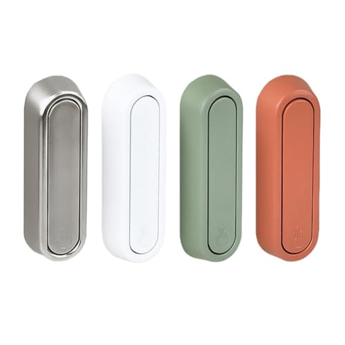 Besttoolifes Wandmontierte Klapphaken für Bad und Küche, Zinklegierung, Mehrzweck-Handtuchhalter und Garderobe, platzsparende, robuste Kleiderhaken (Orange) von Besttoolifes