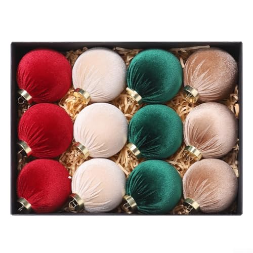 Besttoolifes Weihnachtsschmuck aus Kunststoff, ideal für Bäume und besondere Anlässe, 12 Stück von Besttoolifes