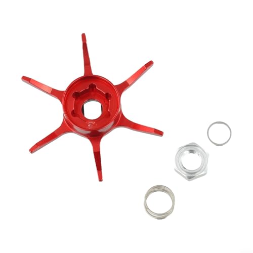Für DAIWA PR100 PD106 Angelrolle Wartungsschlüssel 4-teiliges Set mit Sound- und Reparaturwerkzeugen (rechts rot) von Besttoolifes
