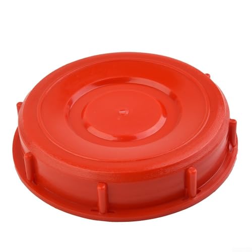 IBC Tote Tankdeckel Deckel Kappe 163 mm + Dichtung für mehrere Modelle (rot) von Besttoolifes