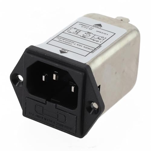 IEC AC-Steckdose mit effizienten EMI-Filterfunktionen, ideal für Testgeräte (CW2A/AR) von Besttoolifes