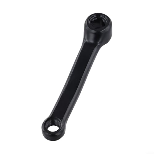 Kurbel für Heimtrainer, 127 mm, quadratisches Loch-Design, kompatibel mit den meisten Fahrrädern (rechte Kurbel) von Besttoolifes