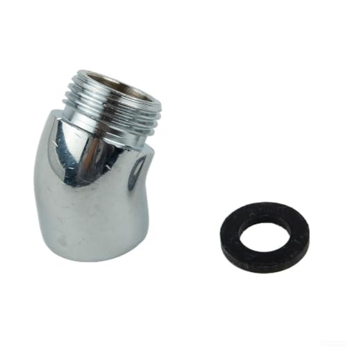 Massives Messing G1/2 Handbrause Oberbrause Brausebogen Chrom Winkel Innengewinde und Außengewinde Verstellbare Armatur mit Kugelgelenk für Standardanschlüsse Massives Messing G1/2 Handbrause Oberbrause Brausebogen Chrom Winkel Innengewinde und Außengewinde Verstellbare Armatur mit Kugelgelenk für Standardanschlüsse von Besttoolifes