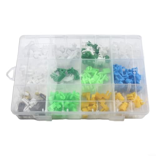 Praktisches 160-teiliges Autoschloss-Stangen-Clip-Set mit Aufbewahrungsbox für einfachen Zugriff Praktisches 160-teiliges Autoschloss-Stangen-Clip-Set mit Aufbewahrungsbox für einfachen Zugriff von Besttoolifes