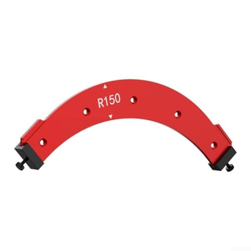 R150 Frässtifte für Holzbearbeitung aus Aluminiumlegierung, für Innen- und Außenecken, große Bogenschalungsschablone R100-R300, Präzisions-Fasen-Positionierungswerkzeug für Kleiderschrank und Möbel R150 Frässtifte für Holzbearbeitung aus Aluminiumlegierung, für Innen- und Außenecken, große Bogenschalungsschablone R100-R300, Präzisions-Fasen-Positionierungswerkzeug für Kleiderschrank und Möbel von Besttoolifes