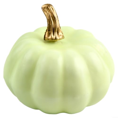 Realistische Herbst-Kürbis-Requisite, für rustikale Heimdekoration und Thanksgiving-Feiern (hellgrün) von Besttoolifes