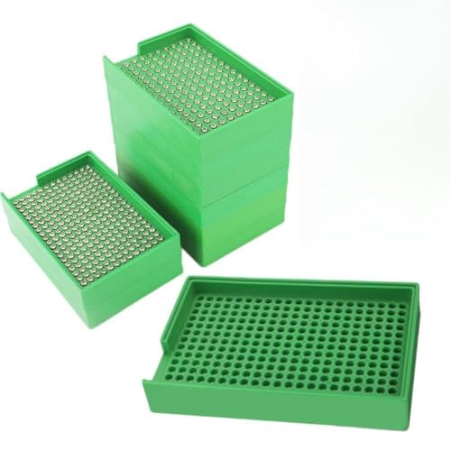 Schraubenablage, antistatisch, PP-Schlitz, mit 160/273/459 Löchern für 1,0–4,0 mm Schrauben, Kleinteilehalter für Werkstattorganisation, Elektronikreparatur und Hardware (M2,5–3,0) von Besttoolifes