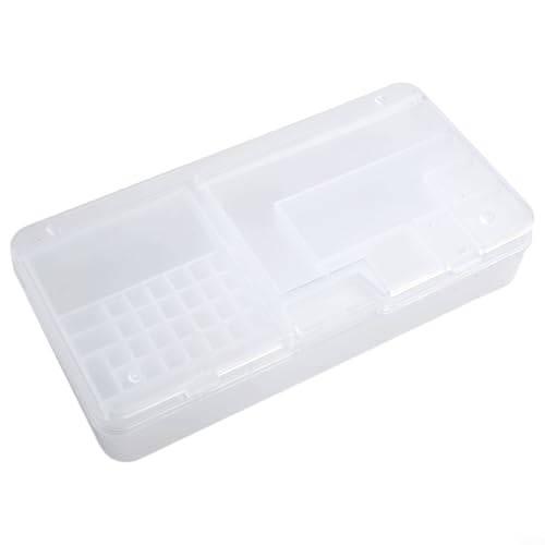 Transparente Kunststoff-Aufbewahrungsbox für Schrauben, elektronische Komponenten, Schmuck und Bastelbedarf, transparenter rechteckiger Werkzeug-Organizer für Handy-Reparatur und Haushalt (18,5 x 9,5 Transparente Kunststoff-Aufbewahrungsbox für Schrauben, elektronische Komponenten, Schmuck und Bastelbedarf, transparenter rechteckiger Werkzeug-Organizer für Handy-Reparatur und Haushalt (18,5 x 9,5 von Besttoolifes