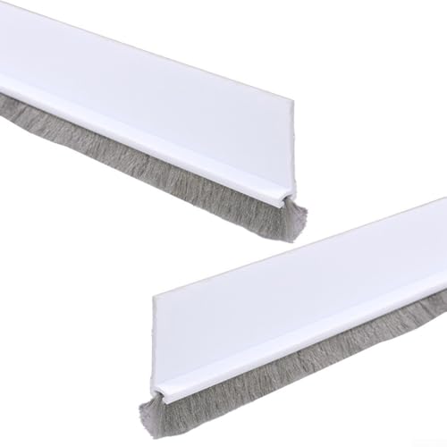 Türdichtung für Schalldämmung und Staubschutz, einfach zu bedienen, Weiß, 2 Stück Türdichtung für Schalldämmung und Staubschutz, einfach zu bedienen, Weiß, 2 Stück von Besttoolifes