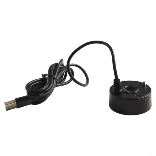 USB-betriebener Zerstäuber 5 V für Teiche und Zimmerbrunnen mit langem Stromkabel (schwarz) von Besttoolifes