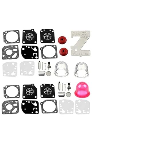 Vergaser-Reparatursatz für RB-29 A03979 Kompatibel mit C1U-Serie C1U-H12C/H18A/H29/H60 Modellen für Rasenmäher Freischneider Gebläse von Besttoolifes