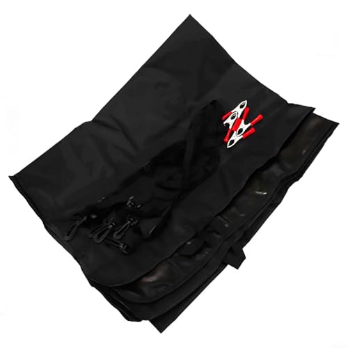 Wasserdichter Ochsen-Sonnenschutz für Wohnmobile, UV-beständig, Wohnmobil, Vorzelt, Regen- und Schneeabdeckung für Camping, Heckklappe und Outdoor-Reisen, Schwarz, 180 x 114 cm von Besttoolifes
