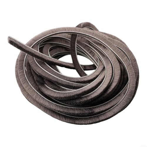 Zugluftdichter Bürsten-Flor, Dichtungsstreifen für Schiebetüren und Flügelfenster, wetterfest, staubabweisend, Windschutz, schalldicht, 5 mm x 8 mm, 10 m Zugluftdichter Bürsten-Flor, Dichtungsstreifen für Schiebetüren und Flügelfenster, wetterfest, staubabweisend, Windschutz, schalldicht, 5 mm x 8 mm, 10 m von Besttoolifes