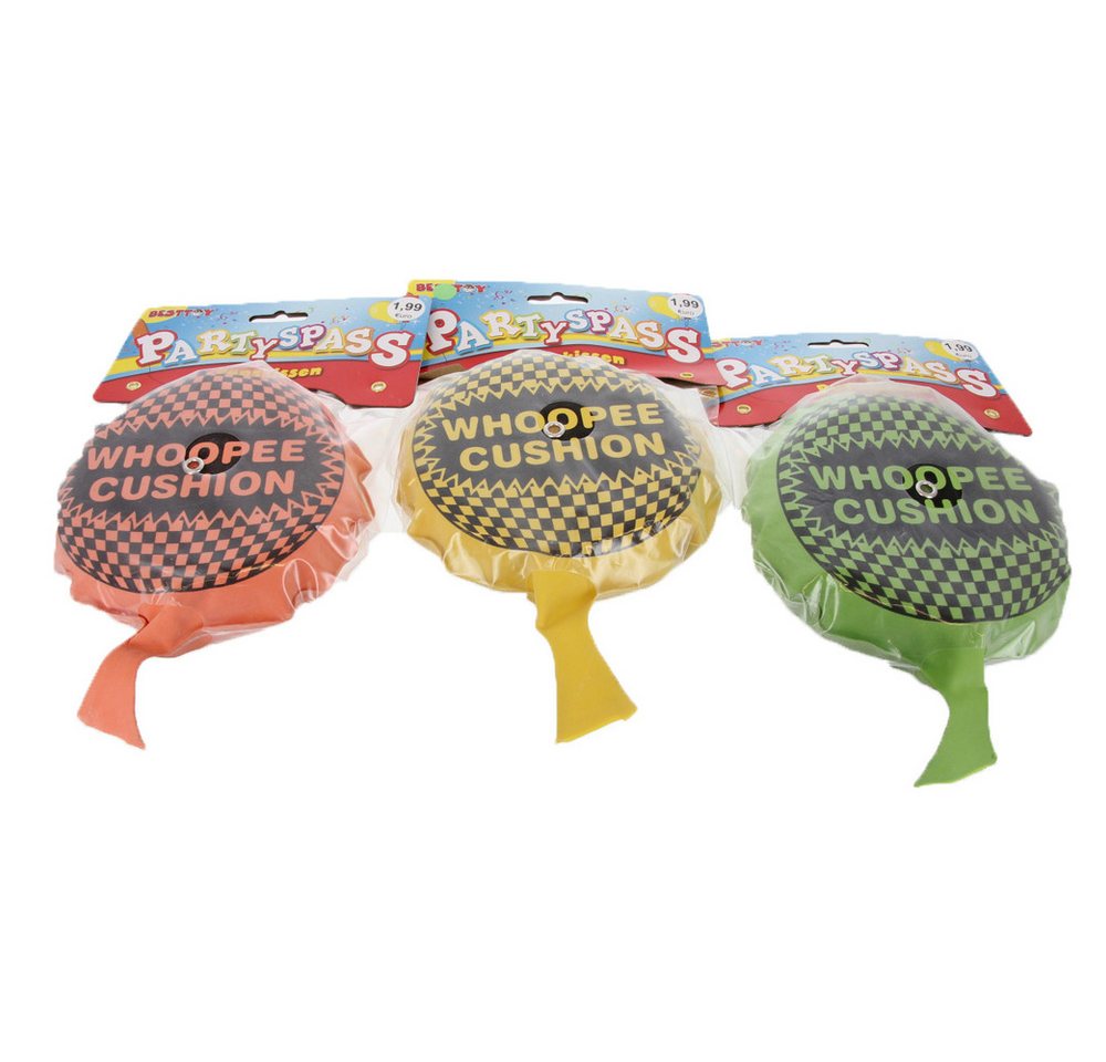 Besttoy Aufblasbares Partyzubehör Besttoy - Pupskissen - klein - ca. 16 cm - 1 Stück Besttoy Aufblasbares Partyzubehör Besttoy - Pupskissen - klein - ca. 16 cm - 1 Stück von Besttoy