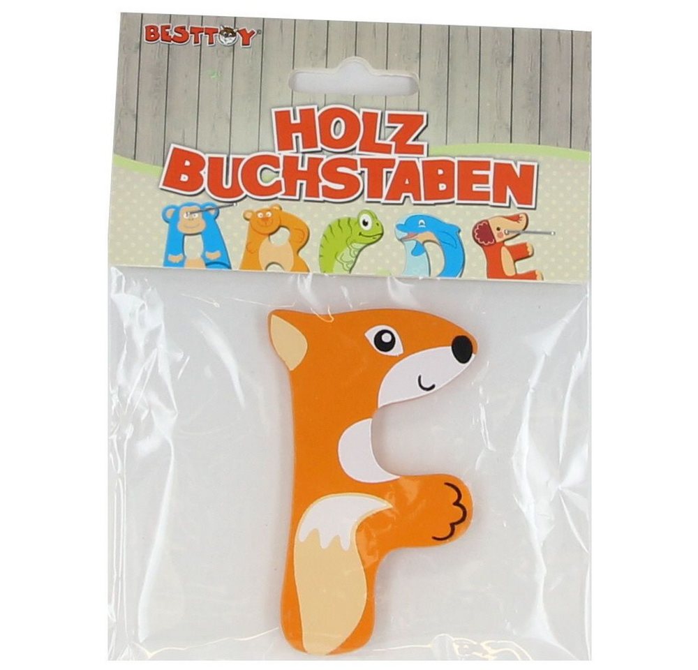Besttoy Deko-Buchstaben Besttoy - Holzbuchstabe - F - orange Besttoy Deko-Buchstaben Besttoy - Holzbuchstabe - F - orange von Besttoy