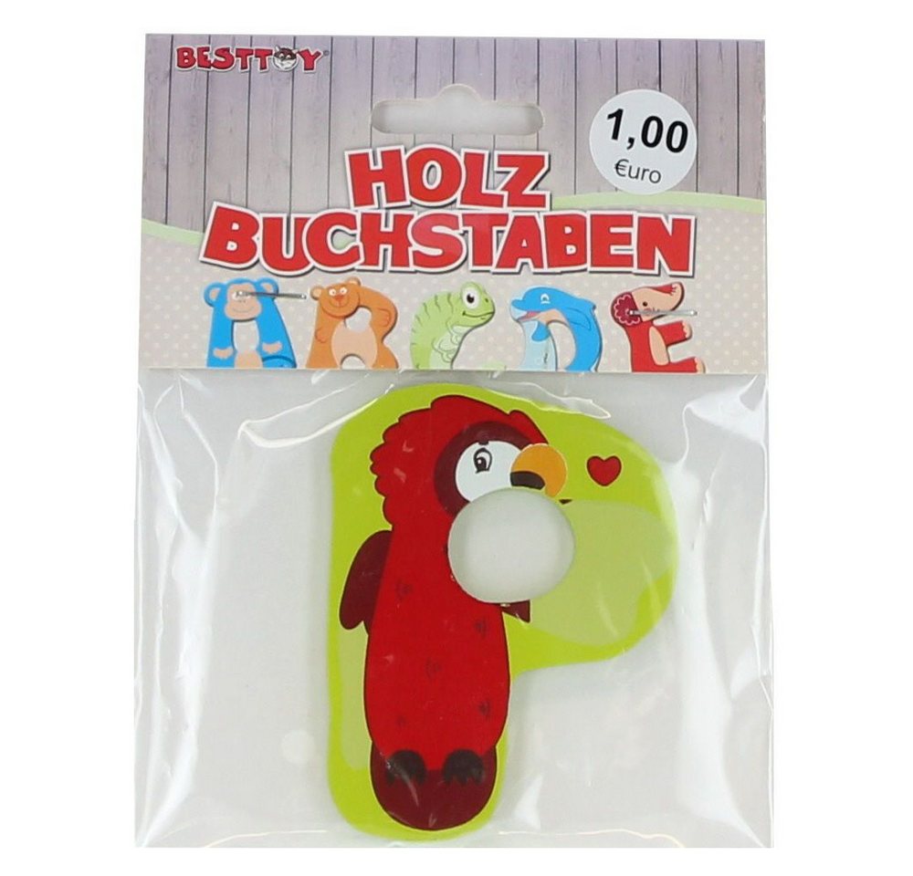 Besttoy Deko-Buchstaben Besttoy - Holzbuchstabe - P - grün Besttoy Deko-Buchstaben Besttoy - Holzbuchstabe - P - grün von Besttoy