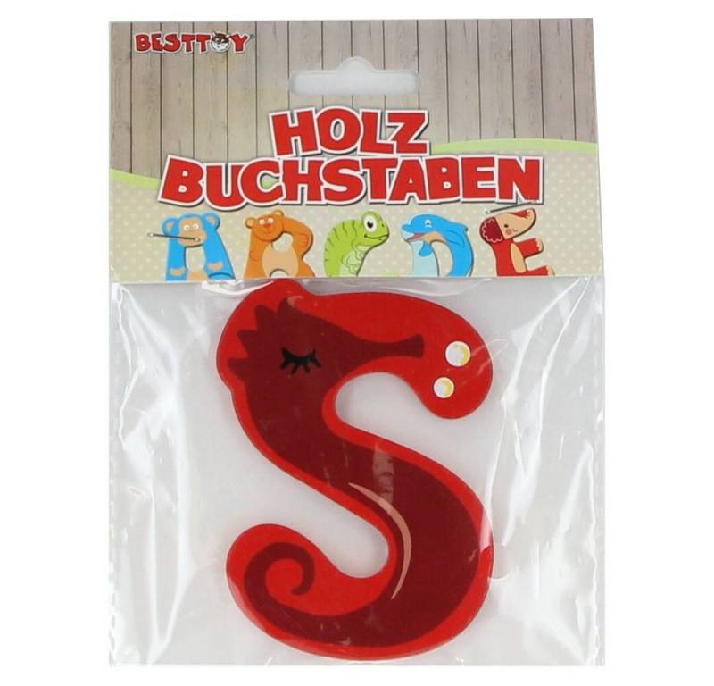 Besttoy Deko-Buchstaben Besttoy - Holzbuchstabe - S - rot Besttoy Deko-Buchstaben Besttoy - Holzbuchstabe - S - rot von Besttoy