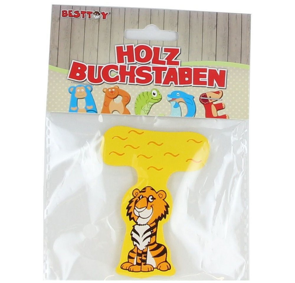 Besttoy Deko-Buchstaben Besttoy - Holzbuchstabe - T - gelb Besttoy Deko-Buchstaben Besttoy - Holzbuchstabe - T - gelb von Besttoy