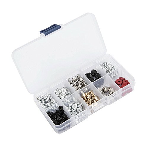 Besttoyeye 228-Teilig Computer PC Schrauben Set - Pc-Montage, Festplatten Schrauben, 228 Stück von Besttoyeye