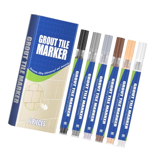 Bestvisse Fugenstifte, Fliesenfugen-Reviver-Stifte, Fugenrestaurier-Marker, Reparaturstifte, wasserfester Fliesenlack-Marker, Fugenstifte Bestvisse Fugenstifte, Fliesenfugen-Reviver-Stifte, Fugenrestaurier-Marker, Reparaturstifte, wasserfester Fliesenlack-Marker, Fugenstifte von Bestvisse