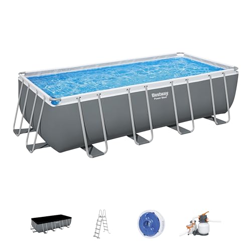 18' x 9' x 52"/5.49m x 2.74m x 1.32m Rechteckiges Pool-Set 18' x 9' x 52"/5.49m x 2.74m x 1.32m Rechteckiges Pool-Set von Bestway
