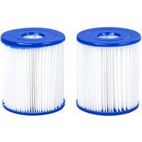 Bestway - 2er Pack Wasserfilter Typ i ø8x9 cm für Patronenfilter 1.249 Liter/Stunde von Bestway