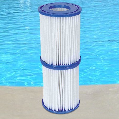 8 Stück Bestway Filter Kartuschen für Pool Swimmingpool Pumpen Bestway / Gr. 2 von Bestway