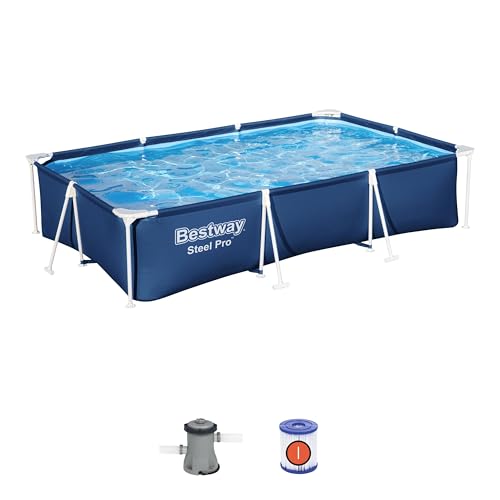 9'10" x 6'7" x 26"/3,00m x 2,01m x 66cm Pool Set von Bestway