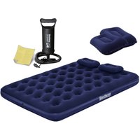 Aufblasbare Matratze 203x152x22 cm mit Kolbenpumpe Bestway 67374 von Bestway