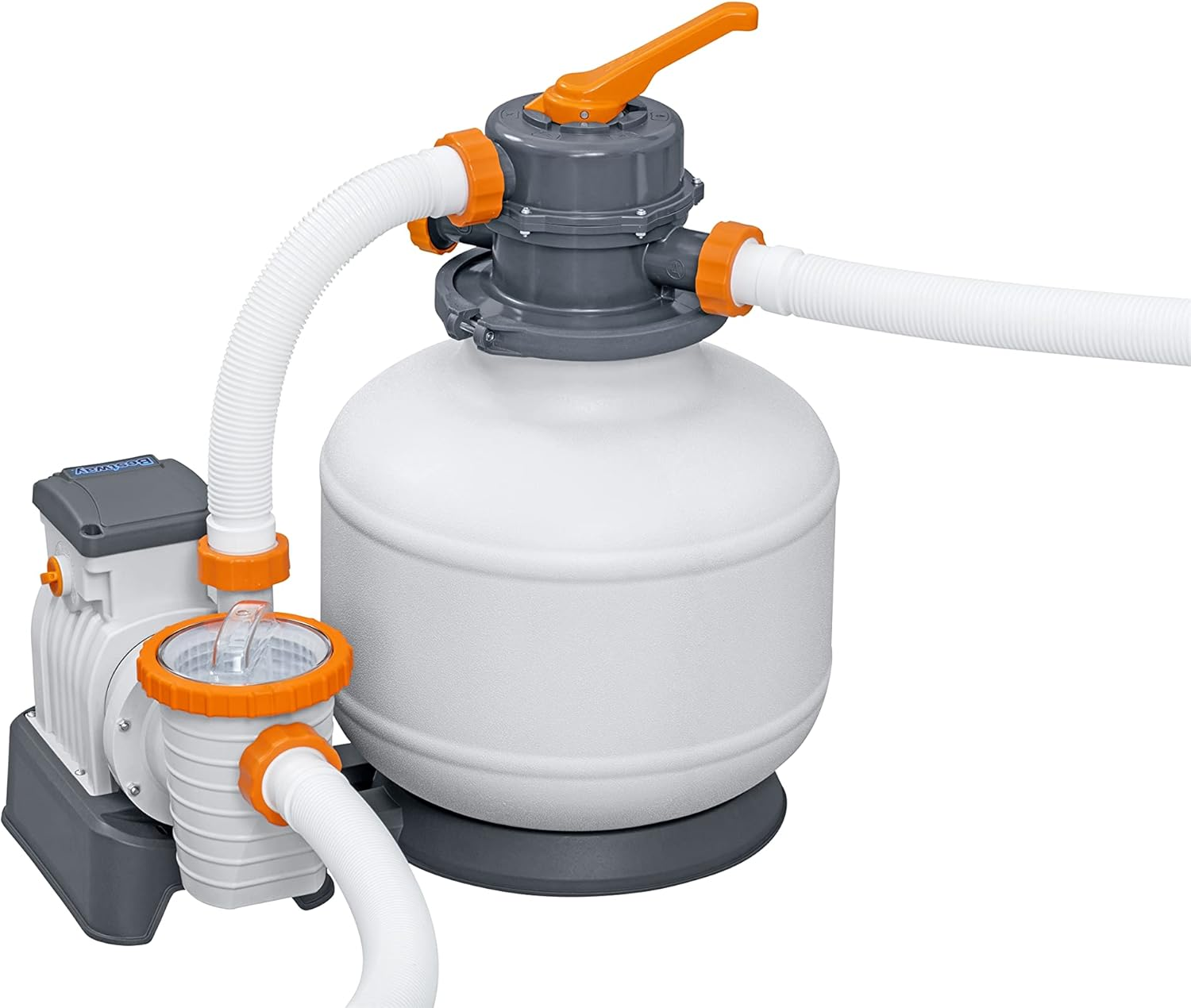 B-Ware Bestway Flowclear Sandfilteranlage Filterpumpe Poolpumpe Zeitschaltuhr Weiß867 B-Ware Bestway Flowclear Sandfilteranlage Filterpumpe Poolpumpe Zeitschaltuhr Weiß867 von Bestway