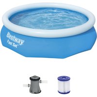 BESTWAY Rundpool »Fast Set™«, grau, ØxH: 305 x 76 cm von Bestway