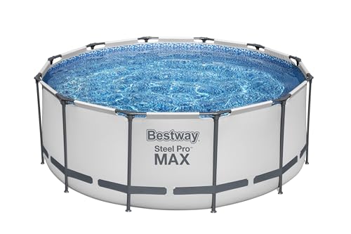 Bestway® Ersatzpool Steel Pro MAX™ Frame Pool, 366 x 122 cm, ohne Zubehör, rund, weiß von Bestway