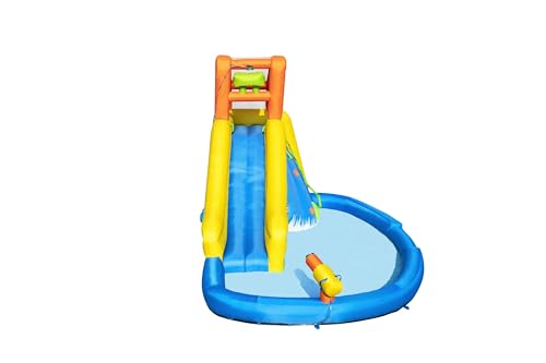 Bestway® H2OGO!™ Wasserpark mit Dauergebläse „Mount Splashmore“ 5-10 Jahre 435 x 286 x 267 cm von Bestway