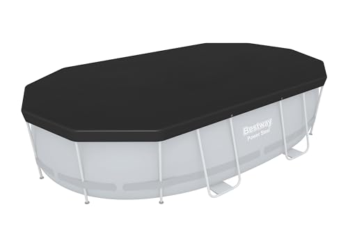 Bestway PVC-Abdeckplane 418 x 230 cm, schwarz, oval Bestway PVC-Abdeckplane 418 x 230 cm, schwarz, oval von Bestway