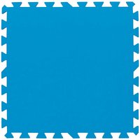 Set aus 9 blauen Bodenfliesen 50 x 50 cm von Bestway