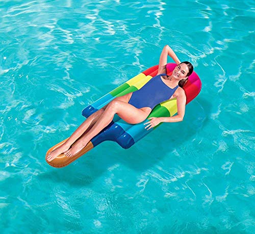 Bestway 43161 Popsicle Air Mat Luftmatratze im Eis am Stiel Design, 180 x 72 cm von Bestway