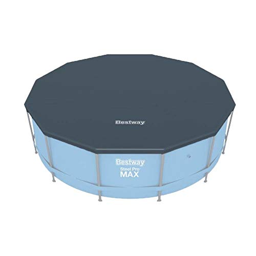 Bestway 58037 Abdeckplane für Frame Pool, Blau, Durchmesser 366 cm von Bestway